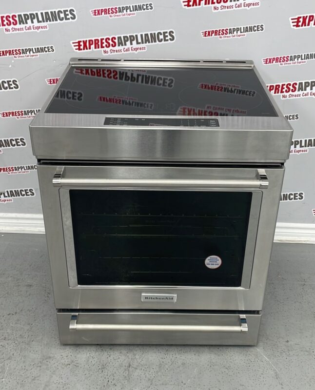 Floor Model KitchenAid Induction Stove For Sale ️ Express Appliances