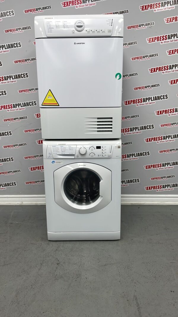 Used Ariston Washer and Dryer Set, ARWDF129 and TCL73X(NA) For Sale