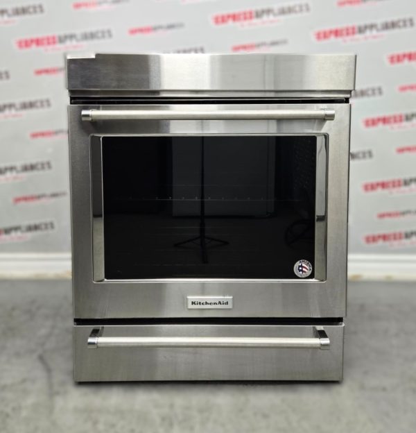 Used KitchenAid 30” Slide-In Induction Stove KSIB900ESS1 For Sale