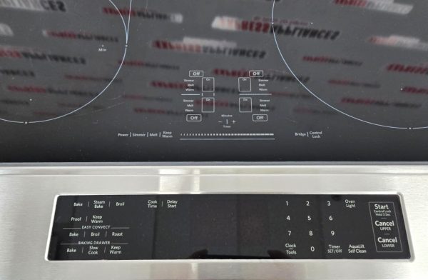 Used KitchenAid 30” Slide-In Induction Stove KSIB900ESS1 For Sale