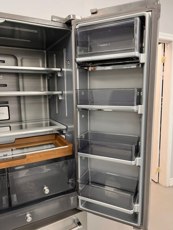 Used KitchenAid 36" Refrigerator KRFC704FPS00 Counter Depth For Sale