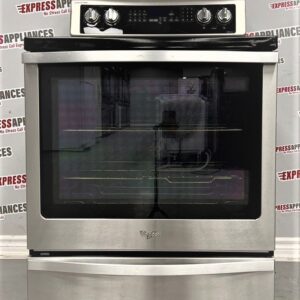 Used Whirlpool 30" Glass Top Convection Range YWFE745H0FS0 For Sale