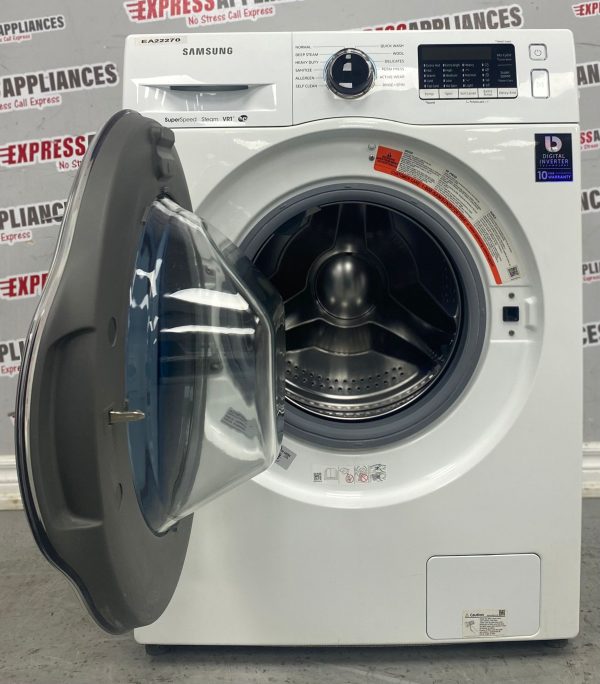 Used Samsung Front Load 24” Washing Machine WW22K6800AW/A2 For Sale