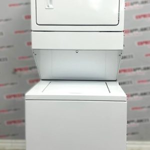 Used Whirlpool 27” Laundry Center Washer and Dryer YWET4027EW0 For Sale