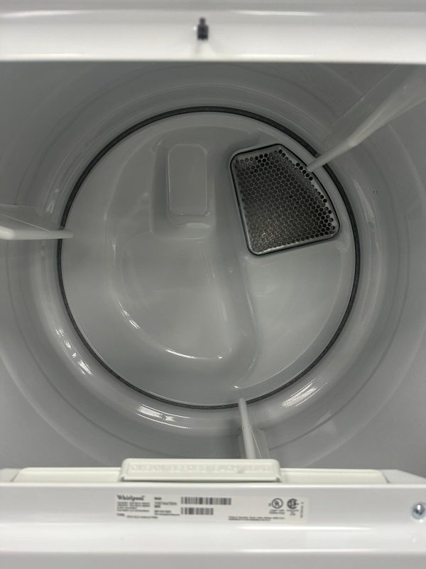 Used Whirlpool 27” Laundry Center Washer and Dryer YWET4027EW0 For Sale