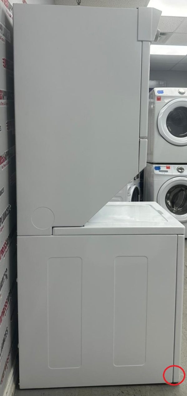 Used Whirlpool 27” Laundry Center Washer and Dryer YWET4027EW0 For Sale