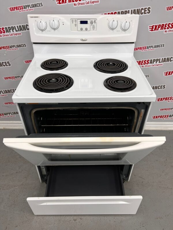 Used Whirlpool Coil Stove WERE3000SQ2 For Sale