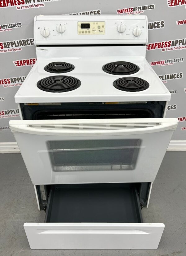 Used Whirlpool Electric Stove WERE3000PQ3 For Sale