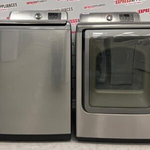 Used Samsung Washer/Dryer Set WA50M7450AP/A4 and DV45H7400EP/AC For Sale