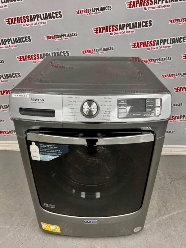 Floor Model Maytag Front Load Washing Machine MHW8630HC4 For Sale