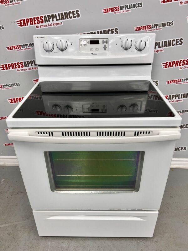 Used Whirlpool 30" Glass Top Range YWFE3611VQ0 For Sale