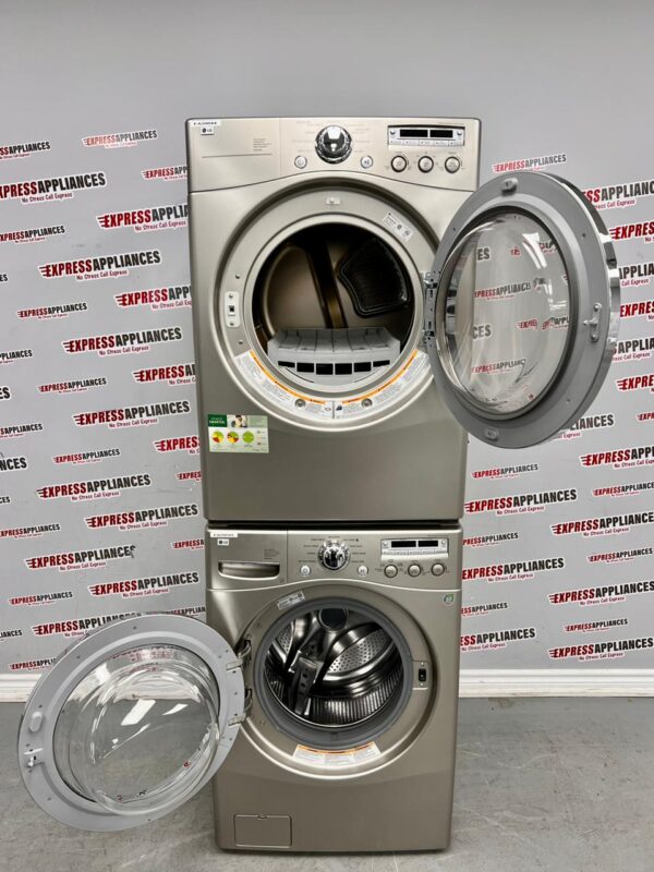 Used LG Washer and Dryer Set WM2355CS, DLE5955S For Sale