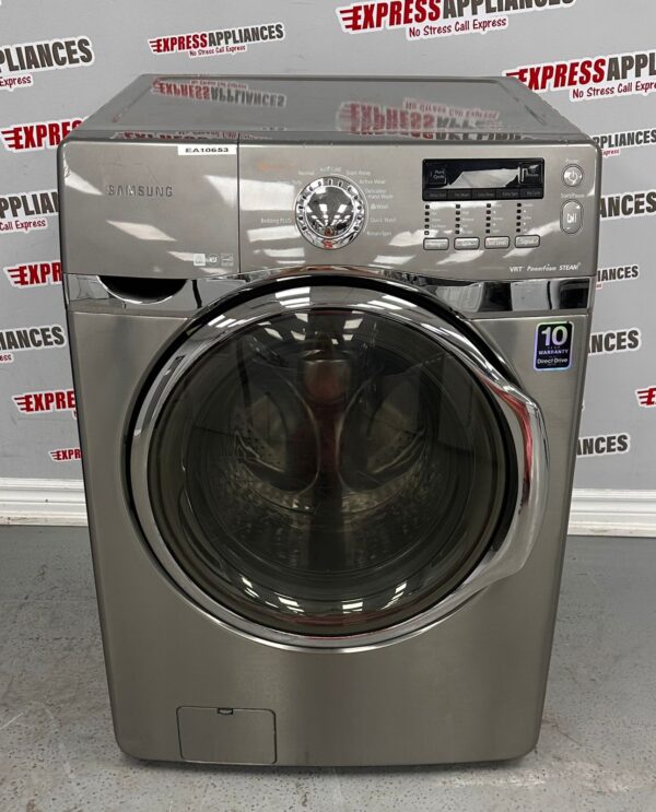 Used Samsung Front Load 27” Washing Machine WF431ABP/XAA For Sale