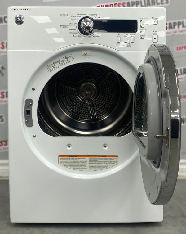 Used GE 24” Electric Stackable Dryer PCVH480EK0WW SKU: EA22817 For Sale