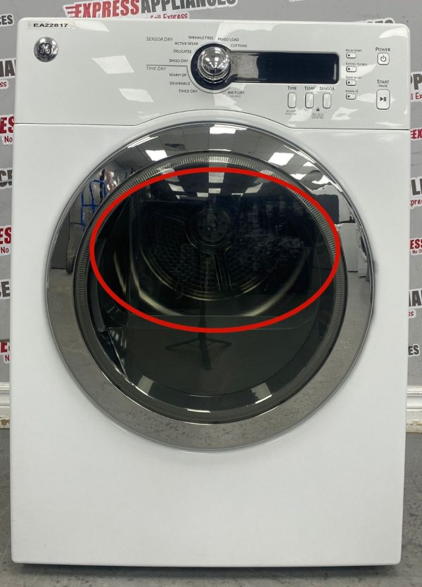 Used GE 24” Electric Stackable Dryer PCVH480EK0WW SKU: EA22817 For Sale