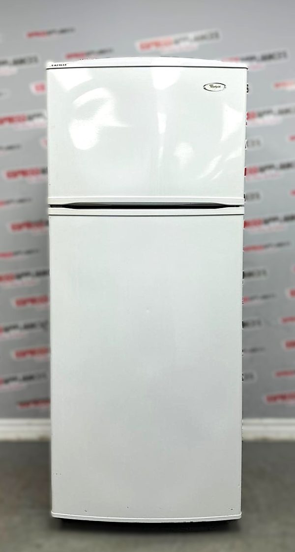 Used Whirlpool 28” Counter Depth Top Freezer Refrigerator ER8MHKXRQ01 For Sale