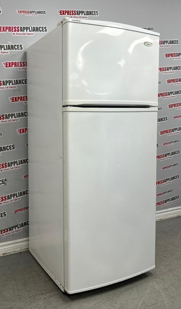 Used Whirlpool 28” Counter Depth Top Freezer Refrigerator ER8MHKXRQ01 For Sale