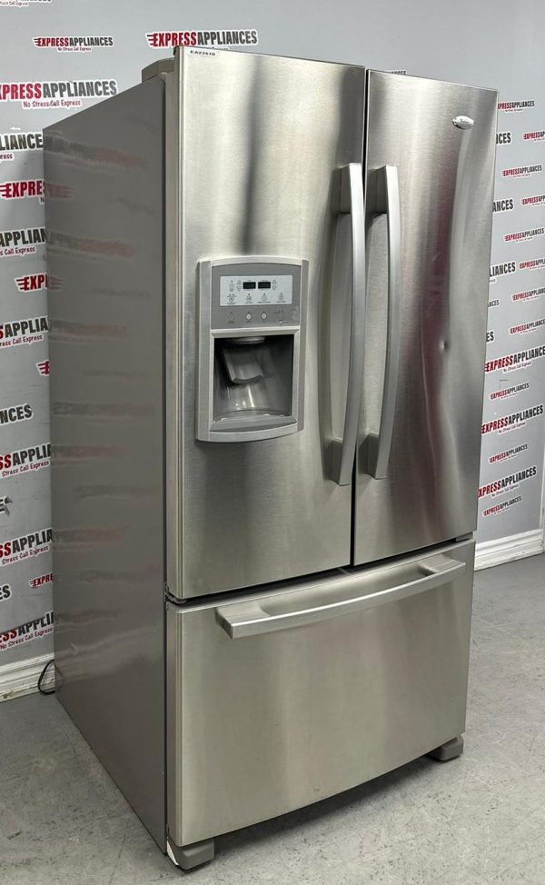 Used Whirlpool 36” French Door Refrigerator GI5FSAXVY00 For Sale