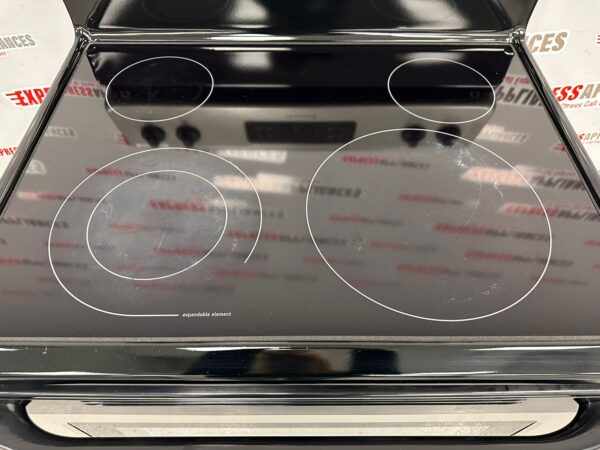 Used Frigidaire 30" Glass Top - Back Controls Range CFEF3018LMA For Sale
