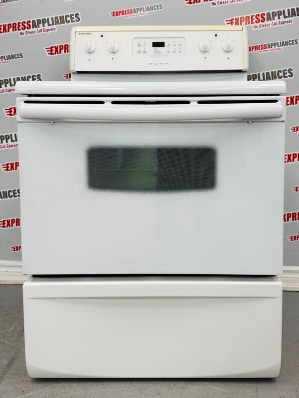 Used White Coil Frigidaire Stove CFEF357ES1 For Sale