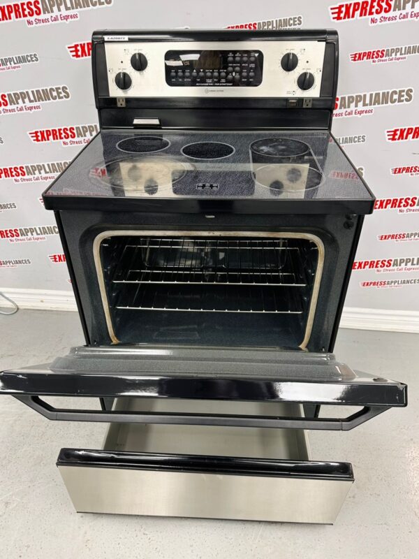 Used Whirlpool 30" Glass Top - Back Controls Range GJSP84902 For Sale