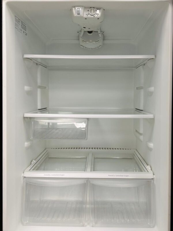 Used 30" Top Mount Black Frigidaire Refrigerator FRT18S6ABU For Sale