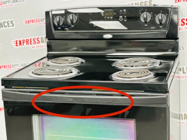Used Whirlpool Coil Stove WERP3100PB1 For Sale