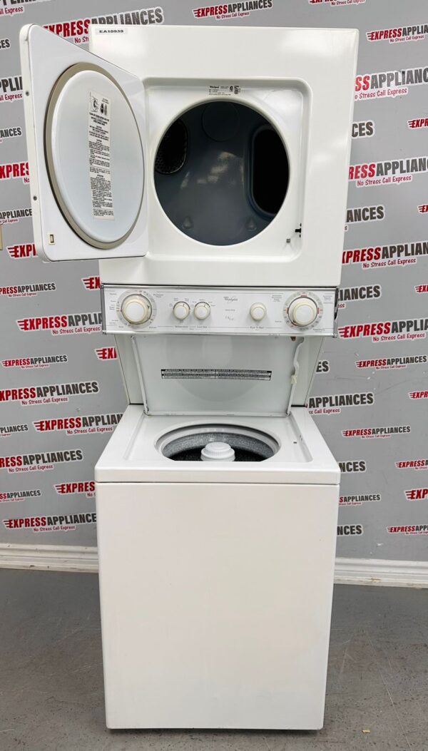 Used Whirlpool Condo Size 24" YLTE5243002 Laundry Canter For Sale