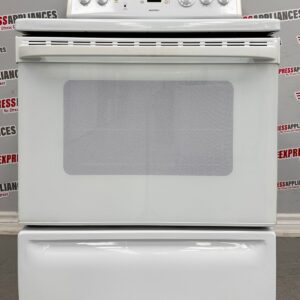 Used GE 30" Coil Burner Stove RCBS536DN2WW For Sale