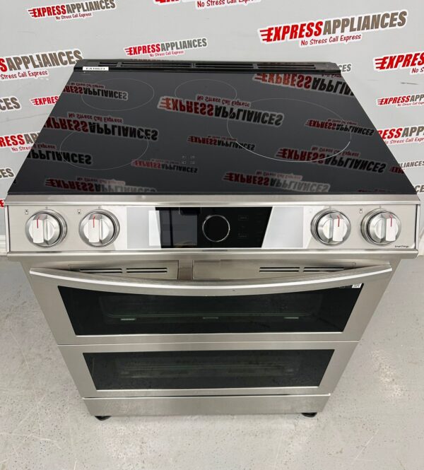 Used Samsung Double Oven Induction Range NE63T8951SS/AC For Sale