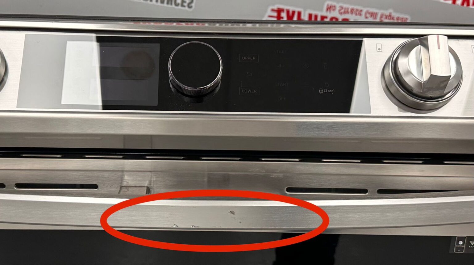 Used Samsung Double Oven Induction Range NE63T8951SS/AC For Sale ️