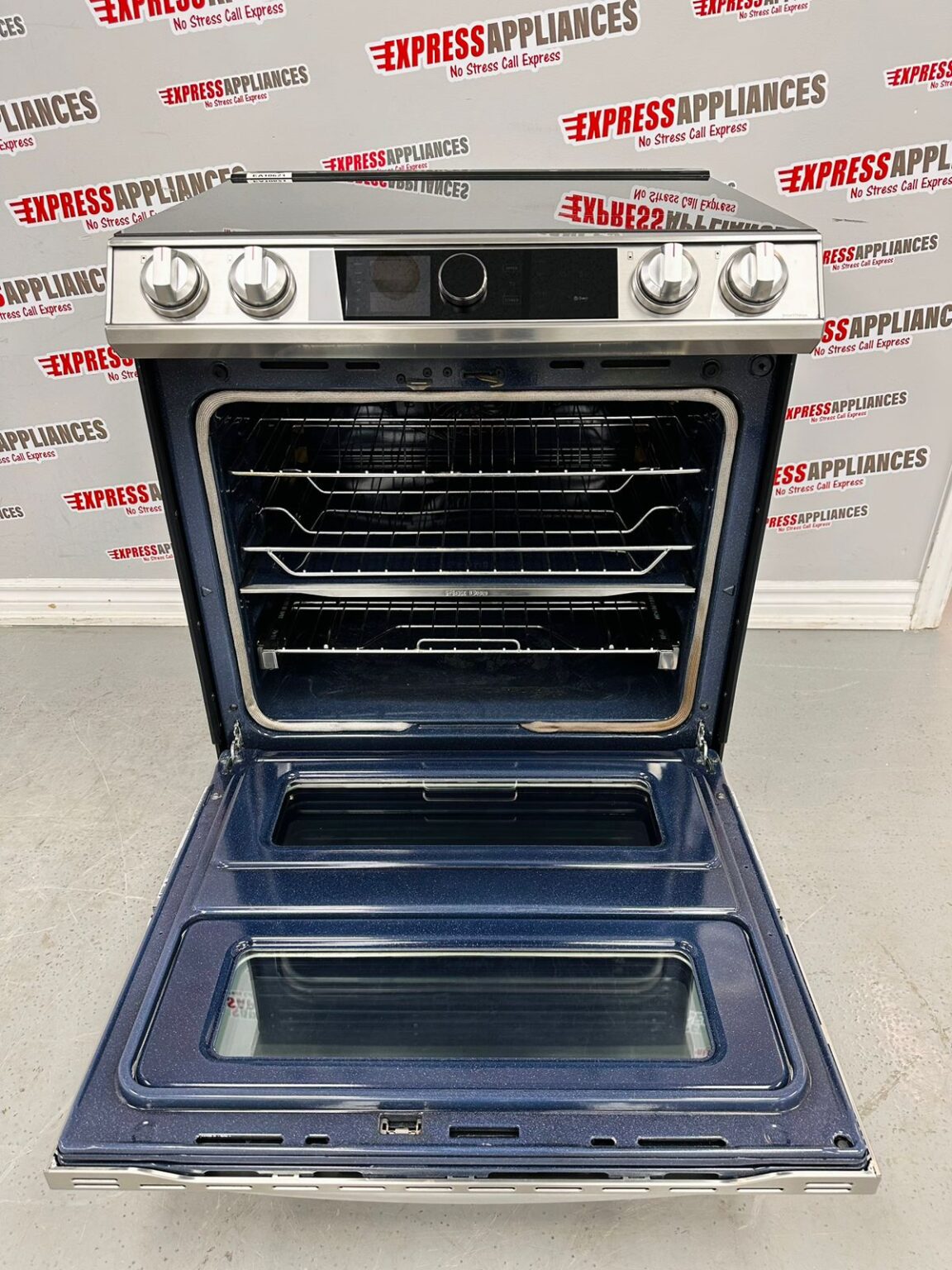Used Samsung Double Oven Induction Range NE63T8951SS/AC For Sale ️