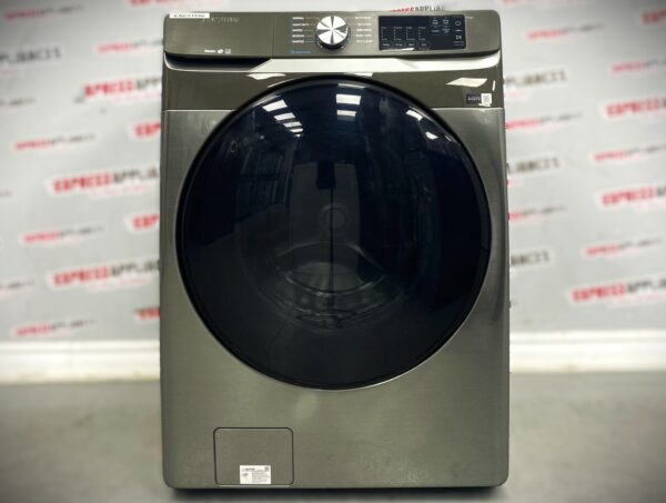 Floor Model Samsung Front Load 27” Washing Machine WF45R6100AP For Sale