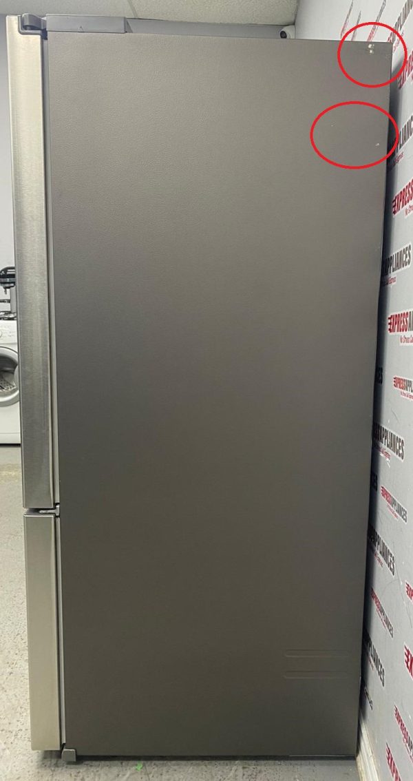 Used Samsung 36” French Door Refrigerator RF28HFEDBSR For Sale