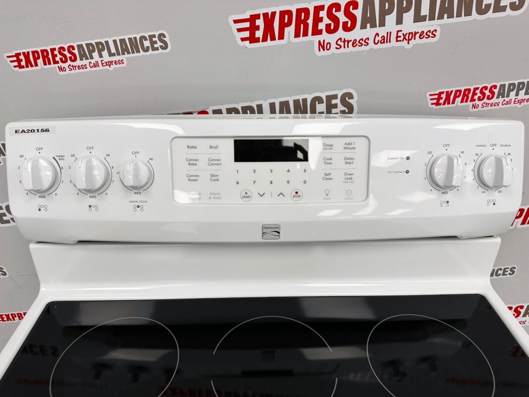 Used Kenmore Glass Top Stove 970C653320 For Sale ️ Express Appliances