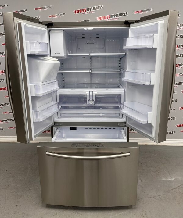 Used 36" French Door Samsung Refrigerator RF28HFEDBSR For Sale