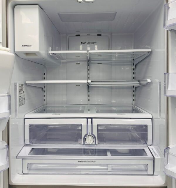 Used 36" French Door Samsung Refrigerator RF28HFEDBSR For Sale