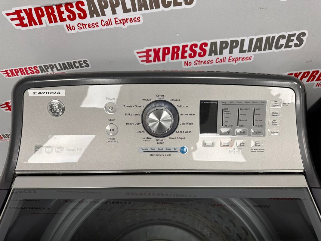 Used GE Washer And Dryer Set GTW680BMK0DG, GTD65EBMK0DG For Sale ️