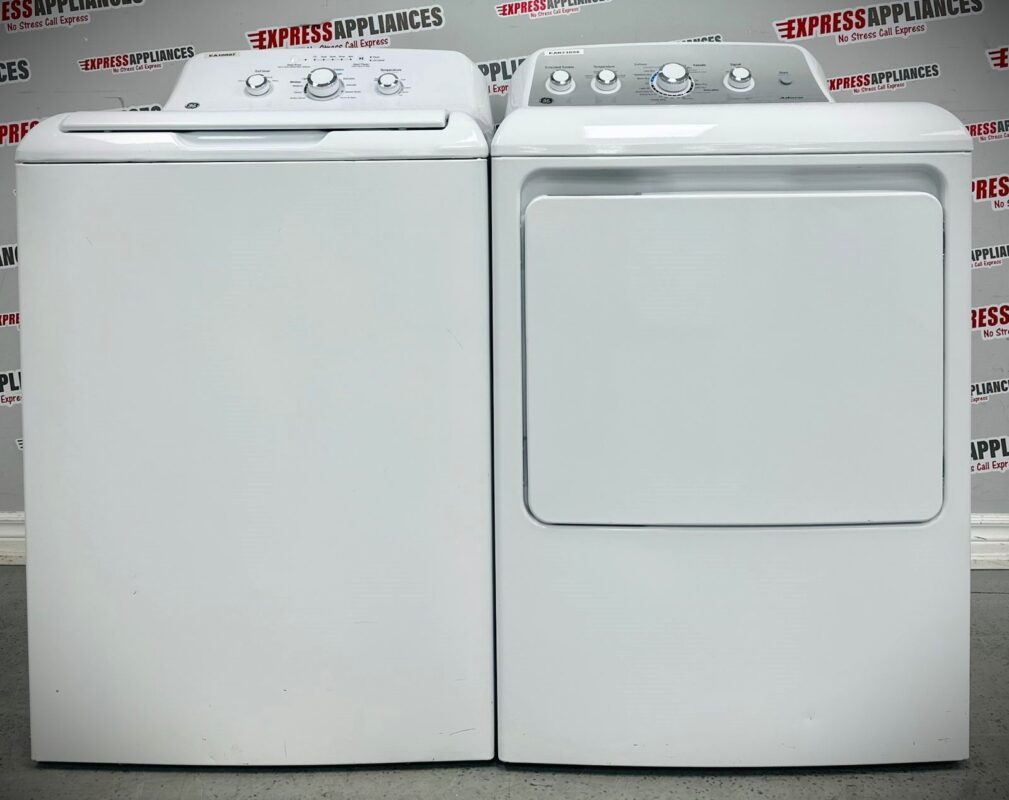 Used GE Washer And Dryer Set GTW330BMMWW GTD46EDMN0WS For Sale ️