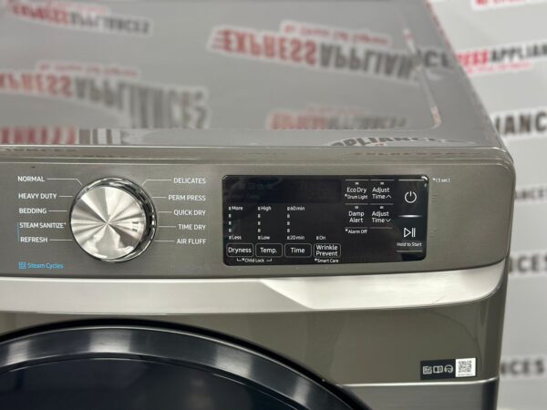 Open Box Samsung Electric Dryer DVE45T6100P For Sale