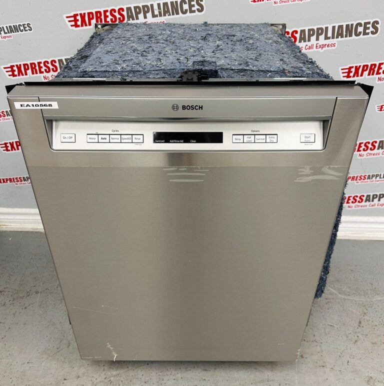 Open Box Bosch Dishwasher SHEM63W55N/13 For Sale ️ Express Appliances