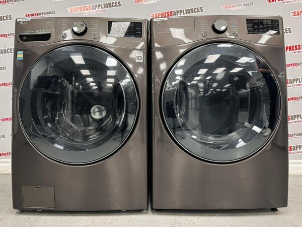 Used LG Washer WM3800HBA and Dryer DLEX3900B Set For Sale