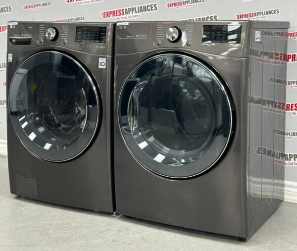 Open Box LG Washer WM4100HBA and Dryer DLEX4200B Set For Sale