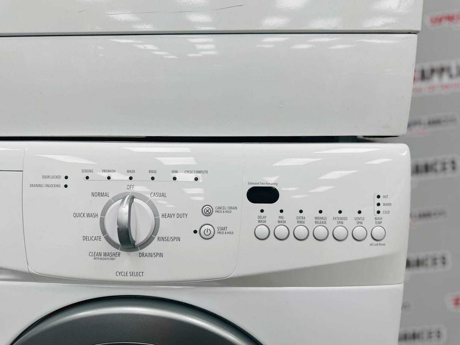 Used Whirlpool Washer And Dryer Set WFC7500VW2, YWED7500VW For Sale ️
