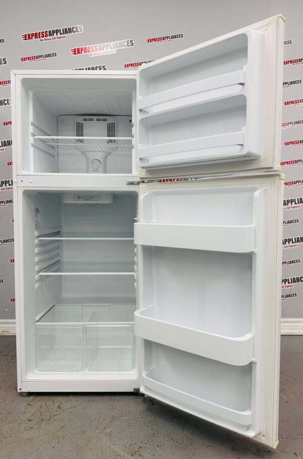 Used Frigidaire 24” Top Freezer Refrigerator FFET1222QW For Sale