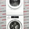 Used Whirlpool 24” Washer and Ventless Dryer Set WFW5090JW0 YWHD3090GW0