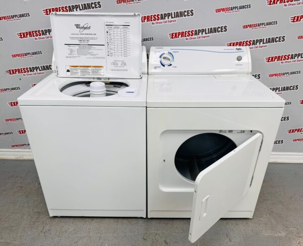 Used Inglis Electric Dryer IV85001 and Top Load Washing Machine IP44001 Set For Sale