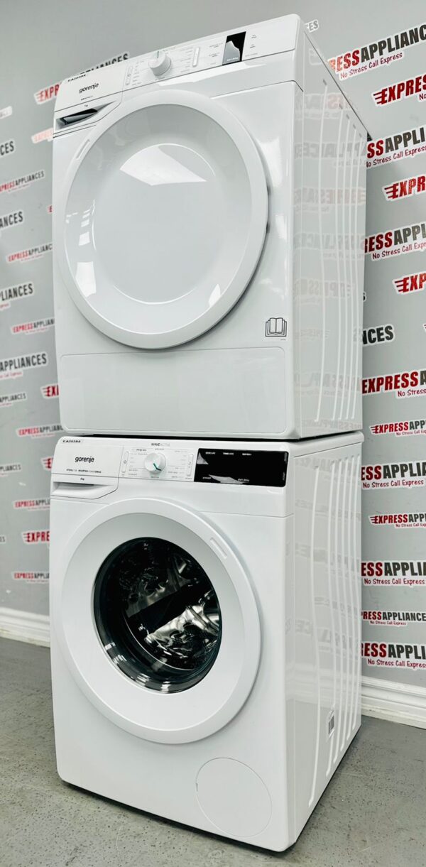 Used Gorenje 24" Washer and Dryer Set WEI843HP DP7C For Sale