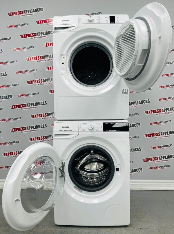 Used Gorenje 24" Washer and Dryer Set WEI843HP DP7C For Sale