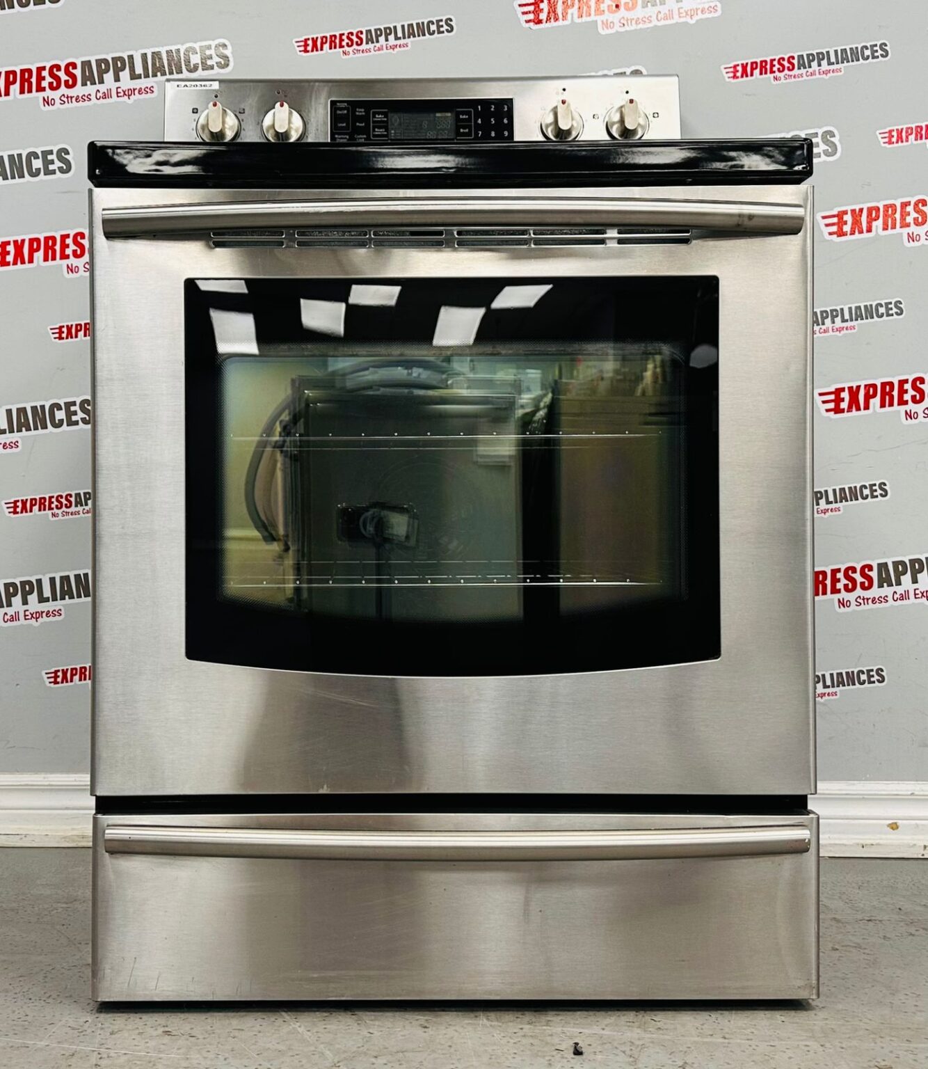 Used Samsung Glass Top Stove EER700WX For Sale ️ Express Appliances